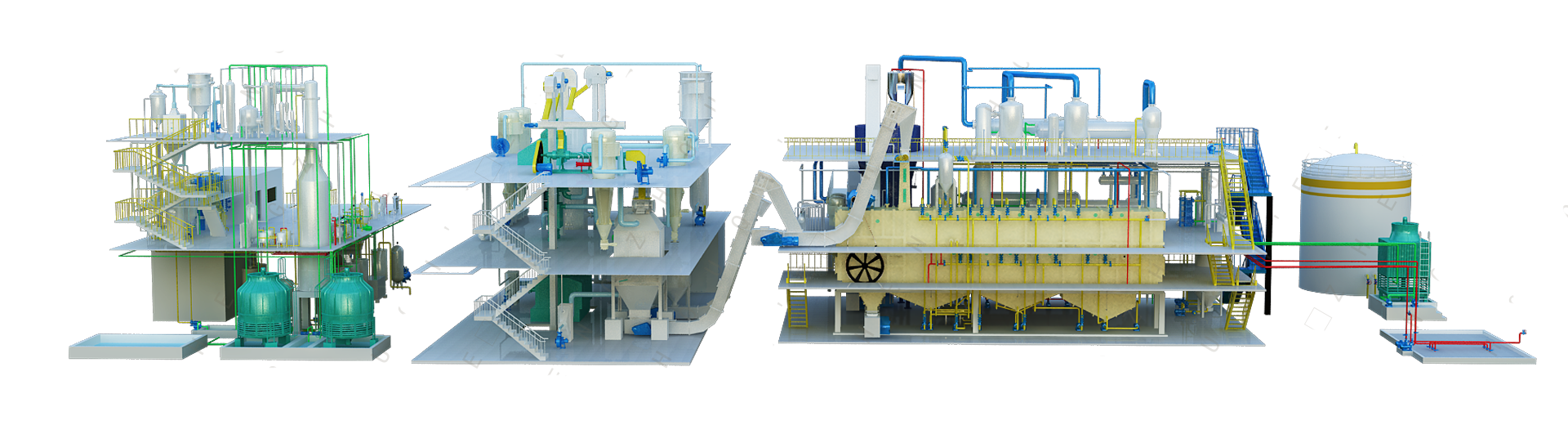 Ligne de production d'huile de soja flow chart