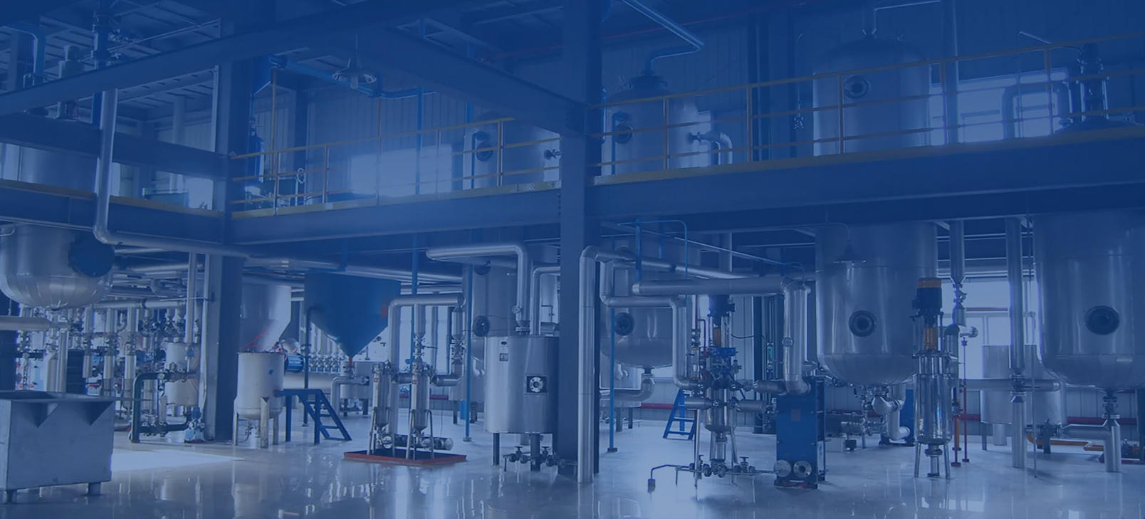 Usine de traitement d'huile de soja