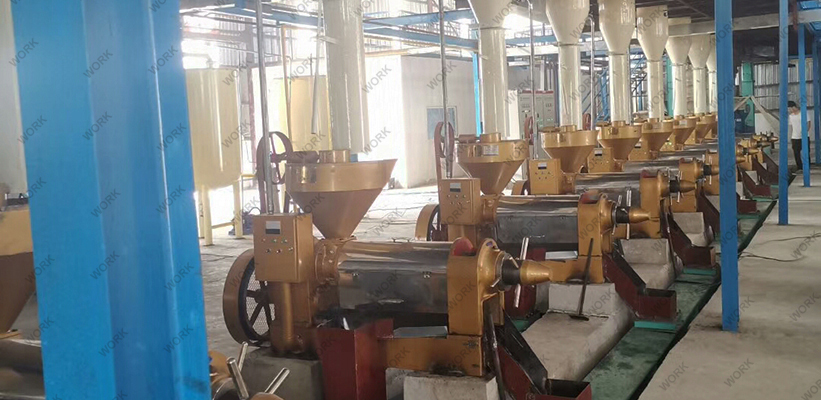 cooking oil mill plant